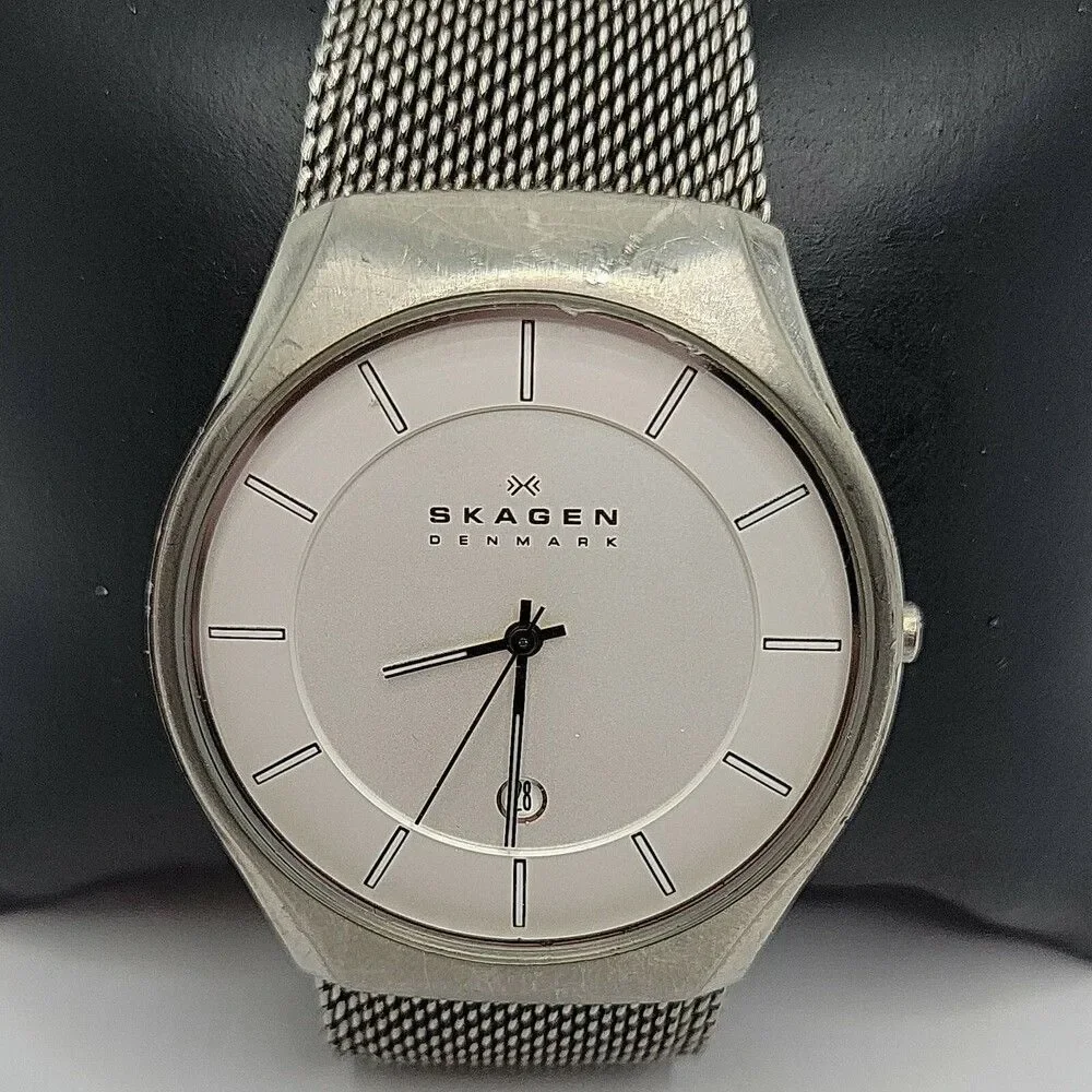 Skagen 956XLTTW Women's Stainless Steel Analog Silver Dial Quartz Watch AM766